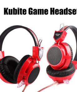 Kubite Gaming Headphone Headset With Microphone For Computer Gamer Sound