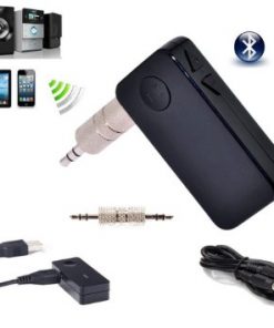 Wireless Bluetooth 3.5mm AUX Audio Stereo Music Speaker Car Receiver Adapter Mic