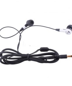Ergo Fit In Ear Style Earbuds Headphones Earphones 3.5mm Plug for Phone Computer + Mini Headphone Bag