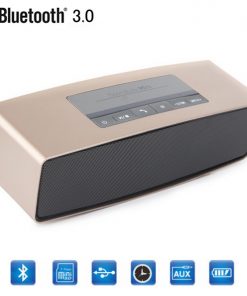 Mini Bluetooth Wireless Speaker Stereo Subwortable With Mic Hand-free AUX USB