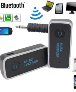 Wireless Bluetooth 3.5mm AUX Audio Stereo Music Speaker Car Receiver Adapter Mic