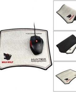 Hunter Cool Wild Wolf Gaming Mouse Pad Silicon Precision gaming surface Mat
